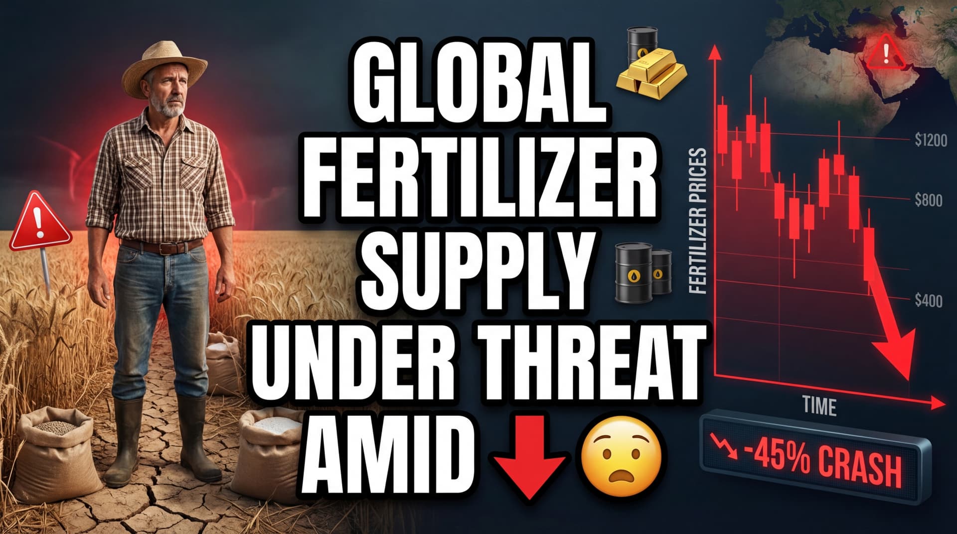 Global Fertilizer Supply Under Threat Amid Middle East Conflict