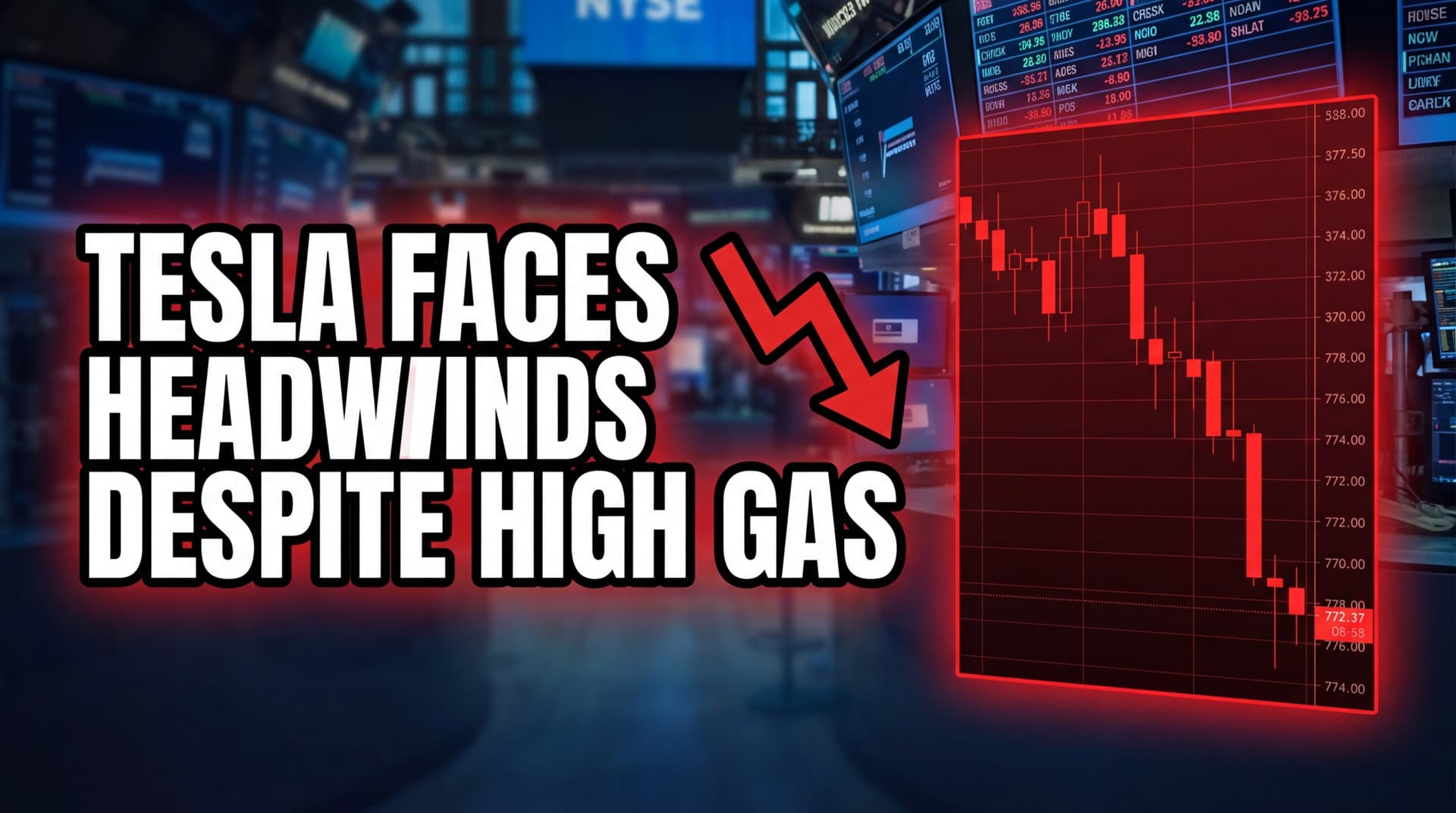 Tesla Faces Headwinds Despite High Gas Prices, Analysis Shows