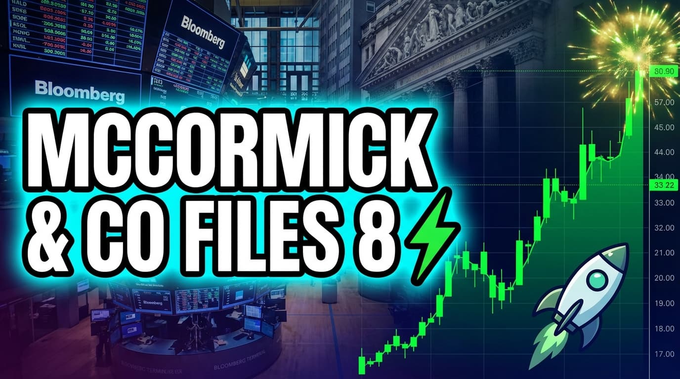 McCormick & Co Files 8-K Report with SEC