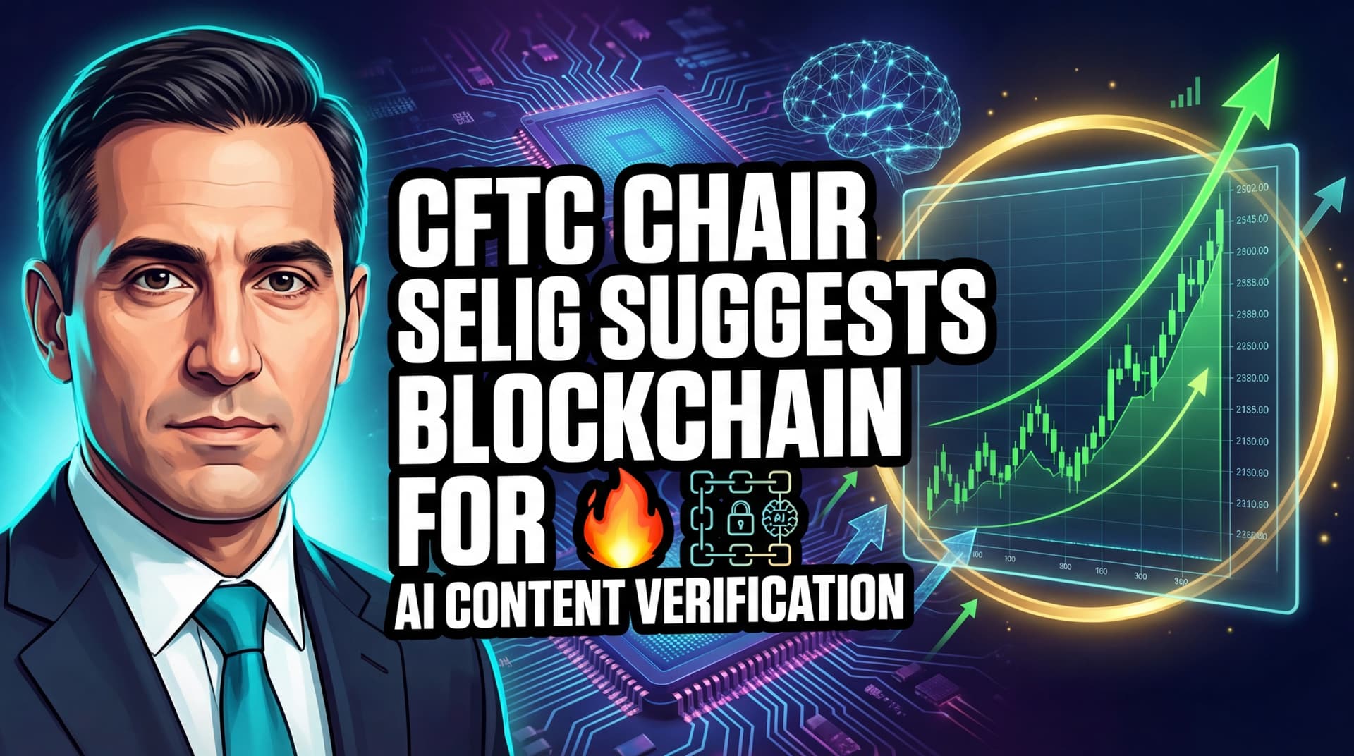 CFTC Chair Selig Suggests Blockchain for AI Content Verification