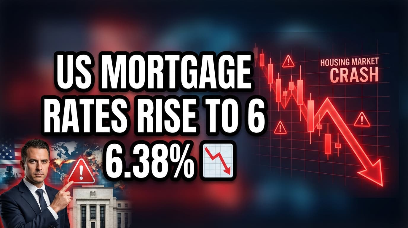 US Mortgage Rates Rise to 6.38% Amid Iran Conflict Concerns