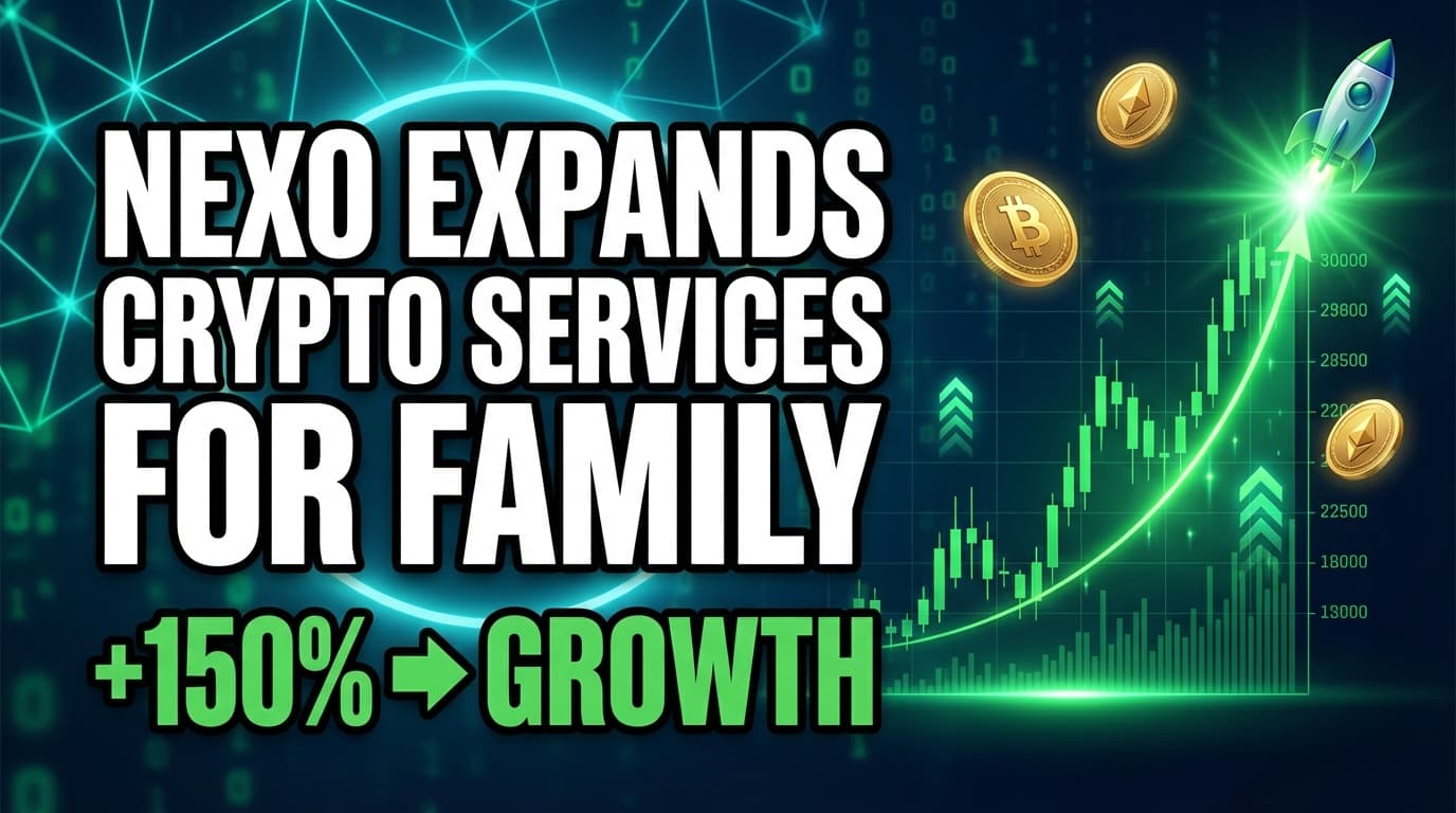 Nexo Expands Crypto Services for Family Offices and High-Net-Worth Investors