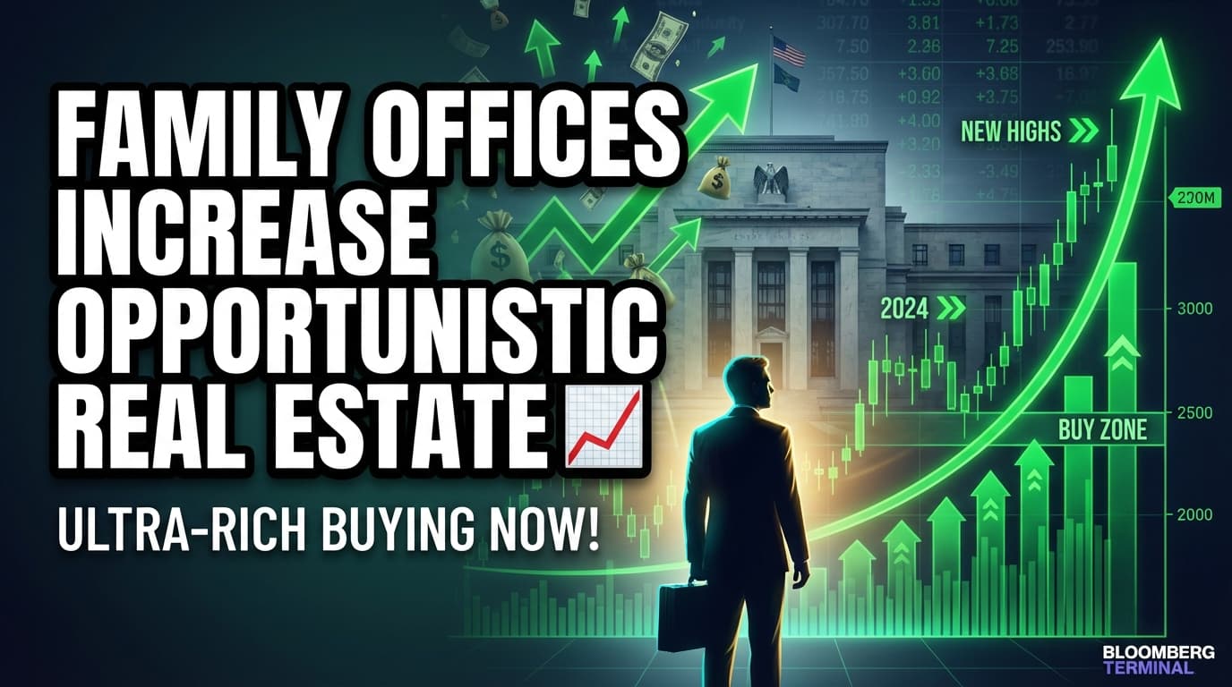 Family Offices Increase Opportunistic Real Estate Investments