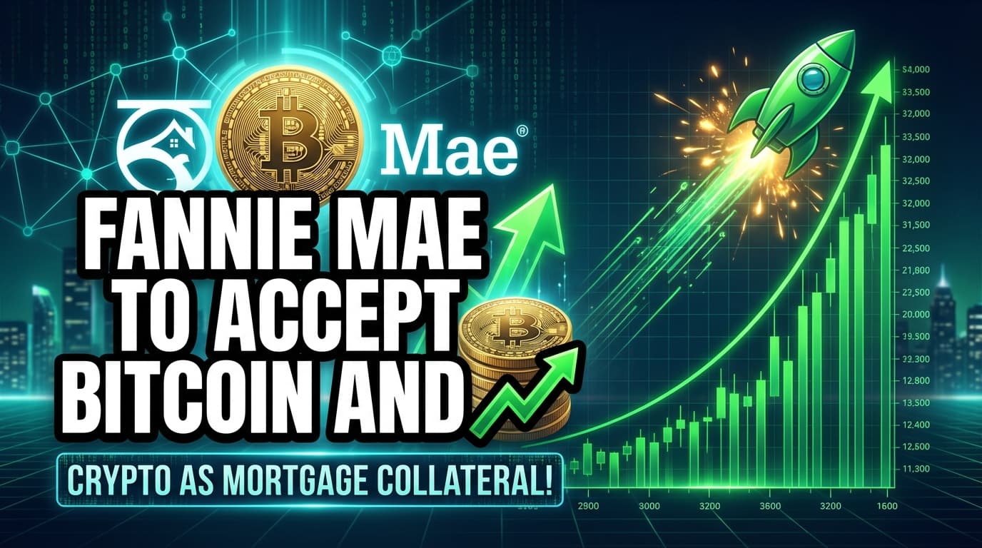 Fannie Mae to Accept Bitcoin and Crypto as Mortgage Collateral