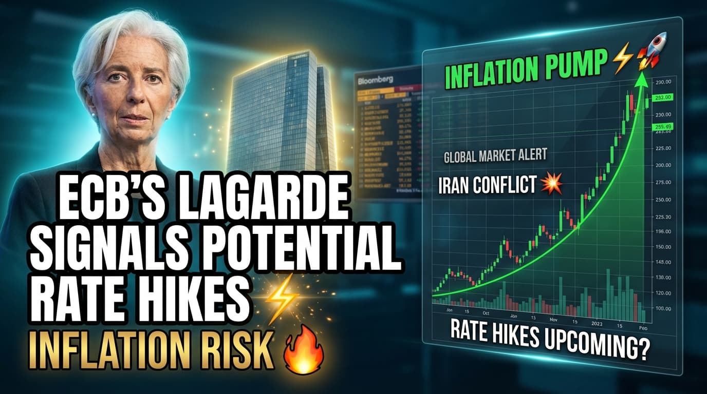 ECB's Lagarde Signals Potential Rate Hikes Amid Iran Conflict Inflation Risk