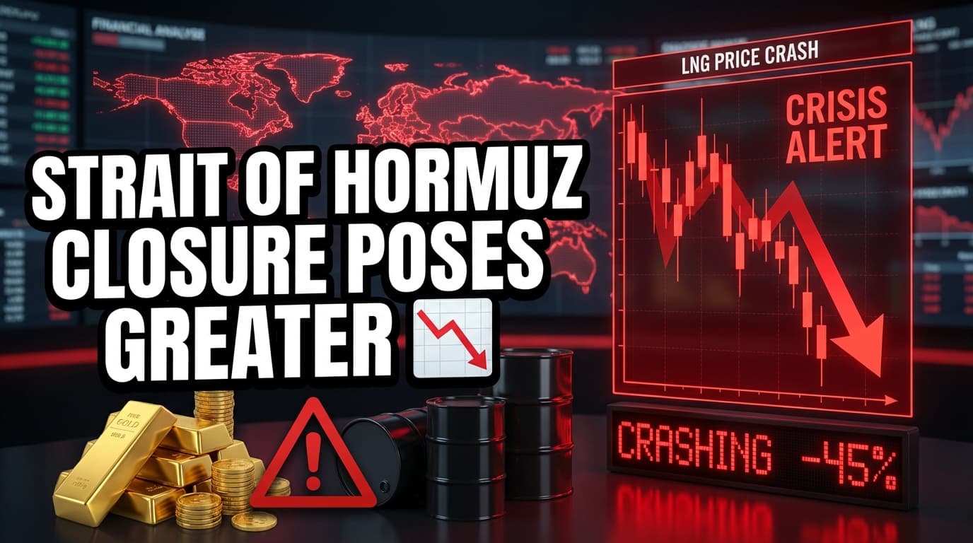 Strait of Hormuz Closure Poses Greater Threat to LNG Than Oil