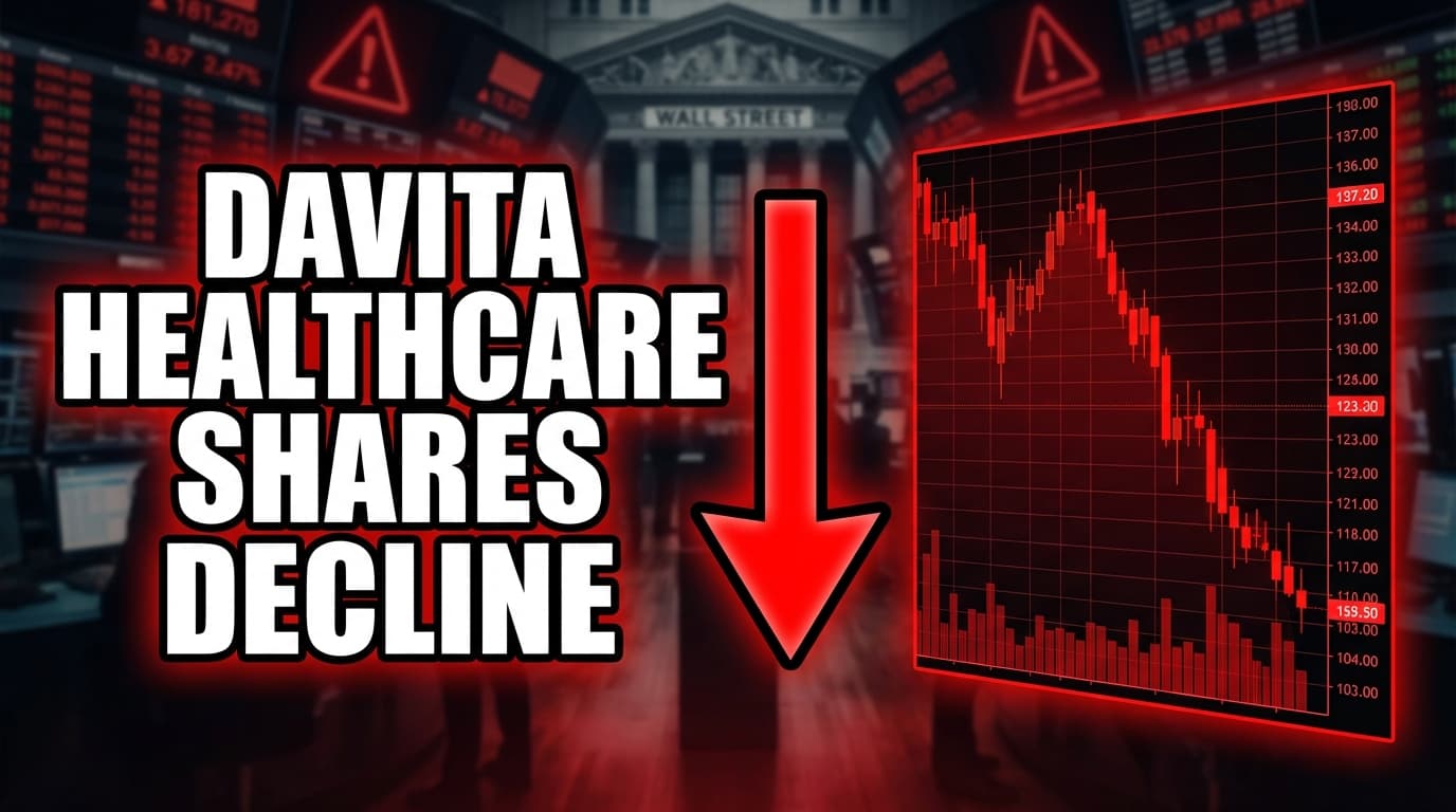 DaVita HealthCare Shares Decline, Underperforming Broader Market