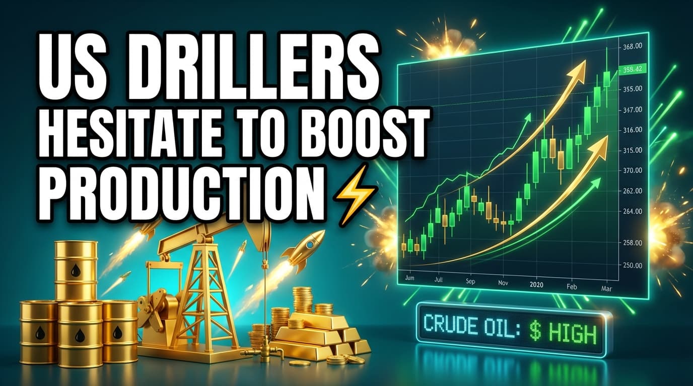 US Drillers Hesitate to Boost Production Despite High Crude Prices