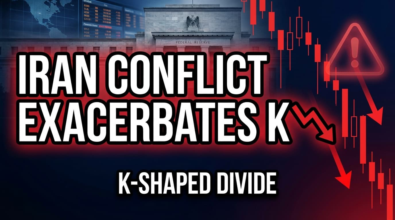 Iran Conflict Exacerbates K-Shaped Economic Divide, Atwater Says