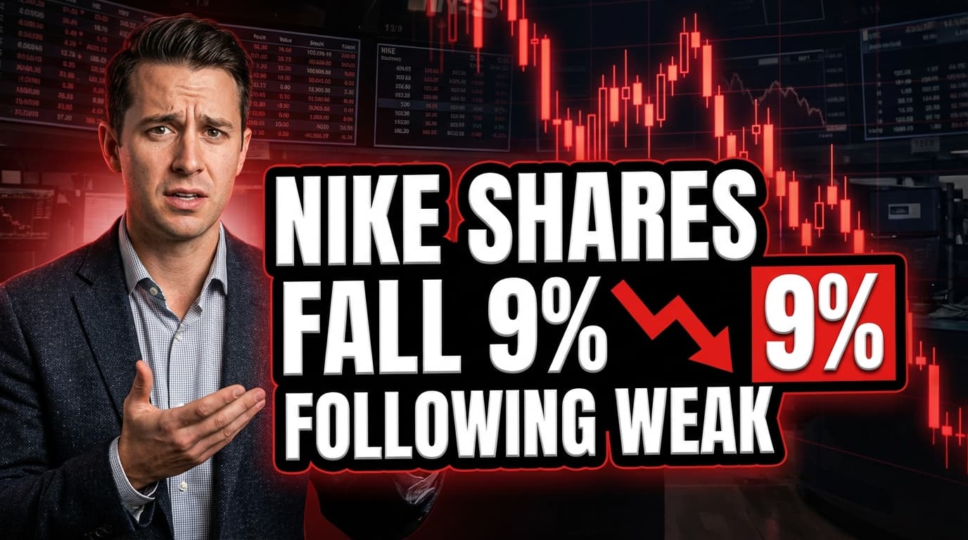Nike Shares Fall 9% Following Weak Guidance in Earnings Report