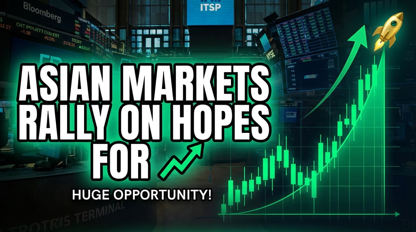 Asian Markets Rally on Hopes for Swift End to Iran Conflict