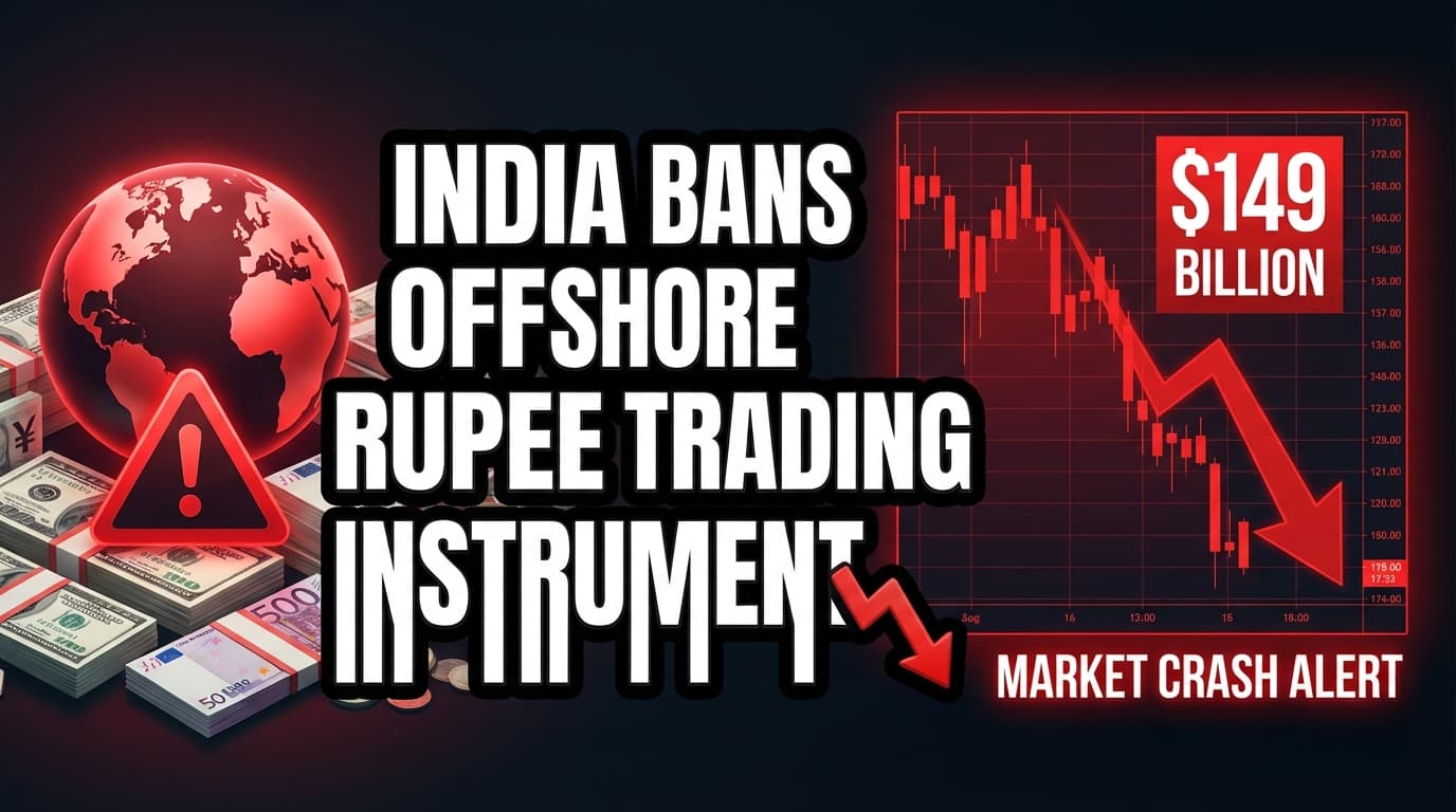 India Bans Offshore Rupee Trading Instrument, Disrupting $149 Billion Market