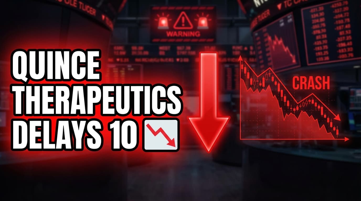 Quince Therapeutics Delays 10-K Filing After Failed Phase 3 Trial