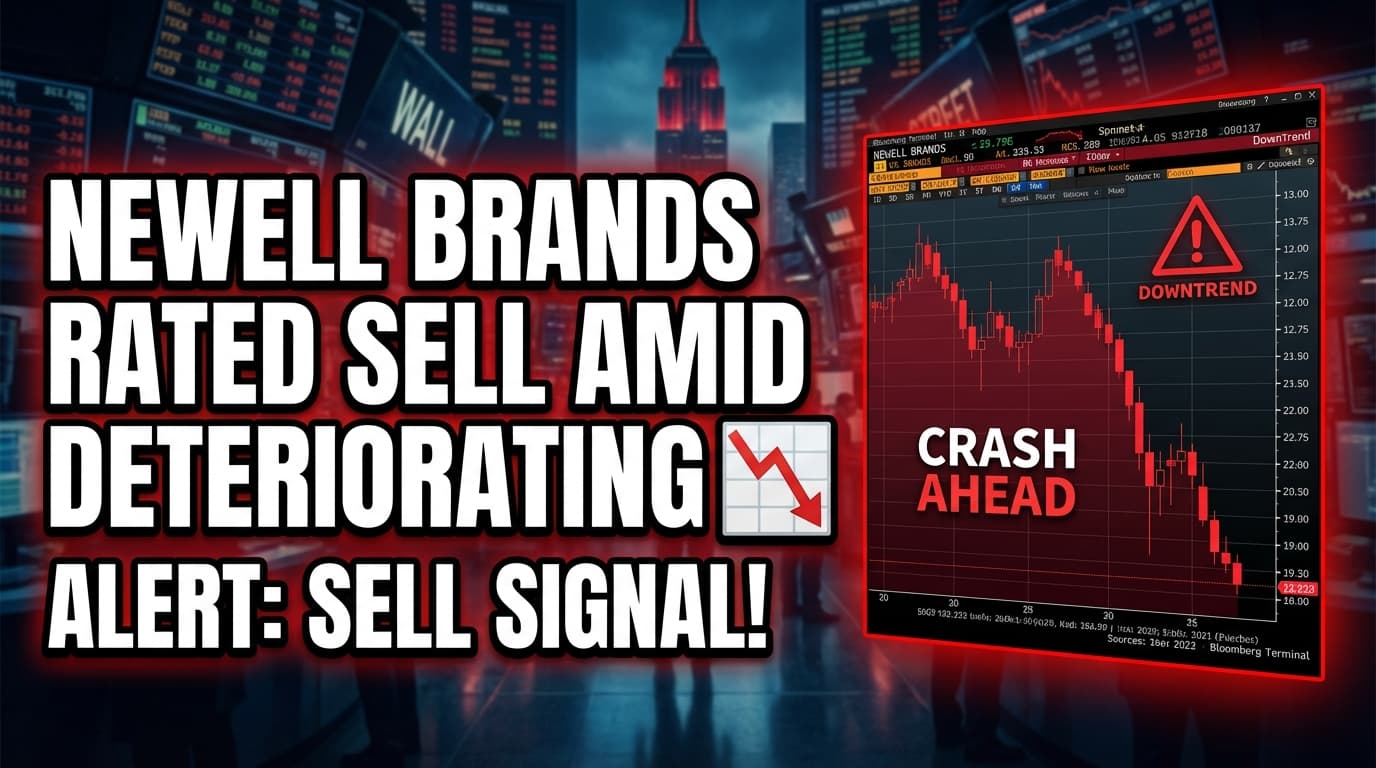 Newell Brands Rated Sell Amid Deteriorating Fundamentals