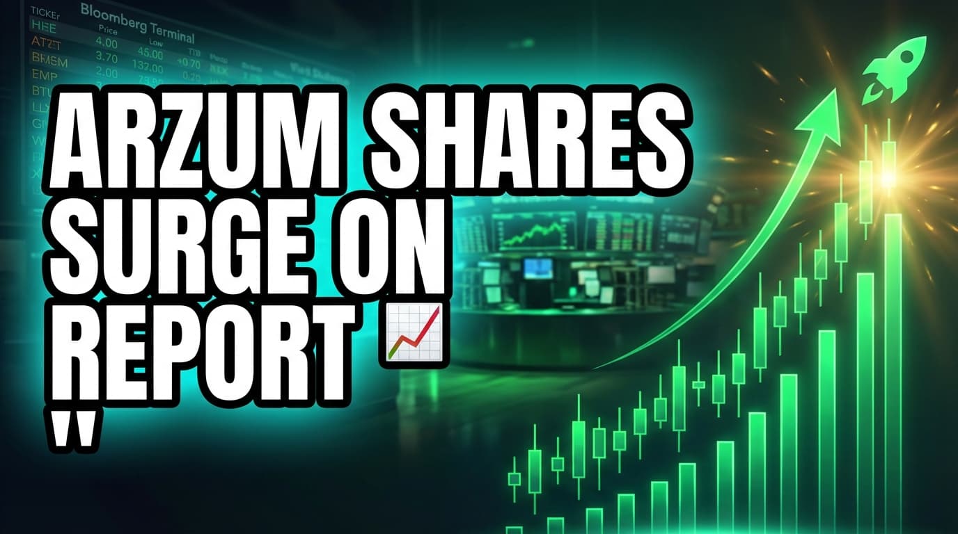 Arzum Shares Surge on Report of Majority Stake Sale Exploration