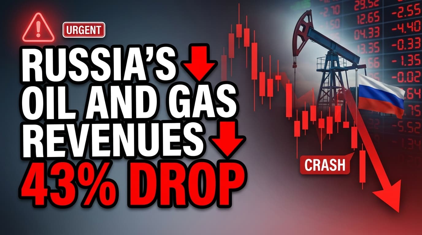 Russia's Oil and Gas Revenues Decline 43% in March