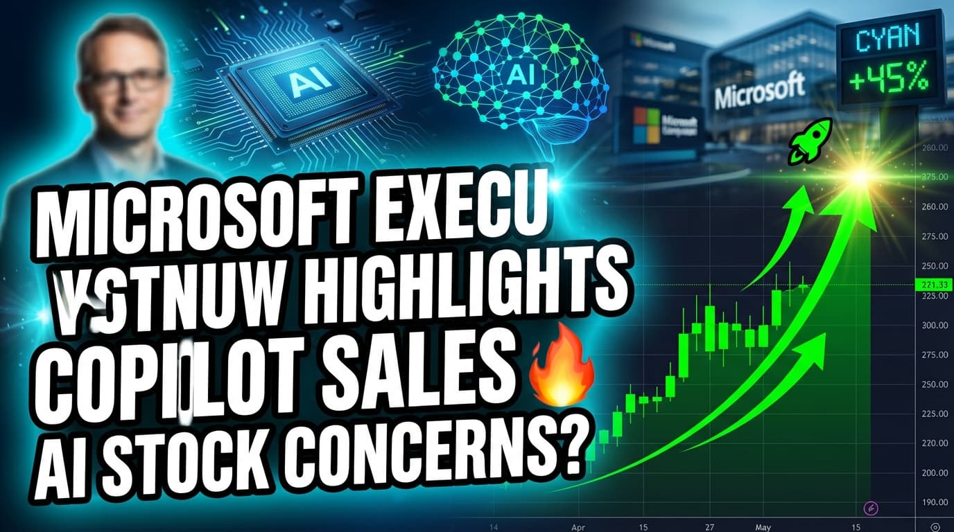 Microsoft Executive Highlights Copilot Sales Amid AI Stock Concerns