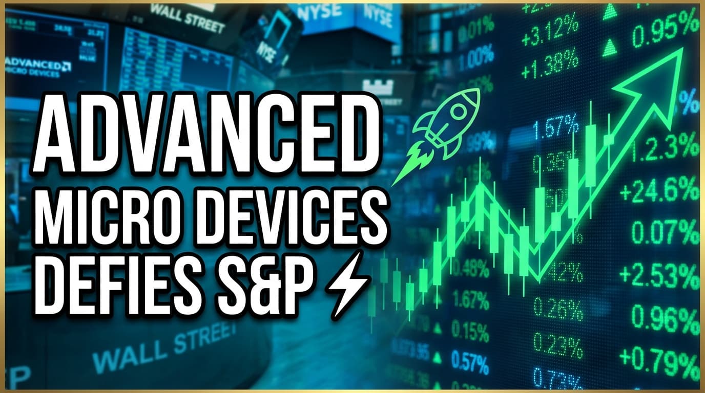 Advanced Micro Devices Defies S&P 500 Sell-Off