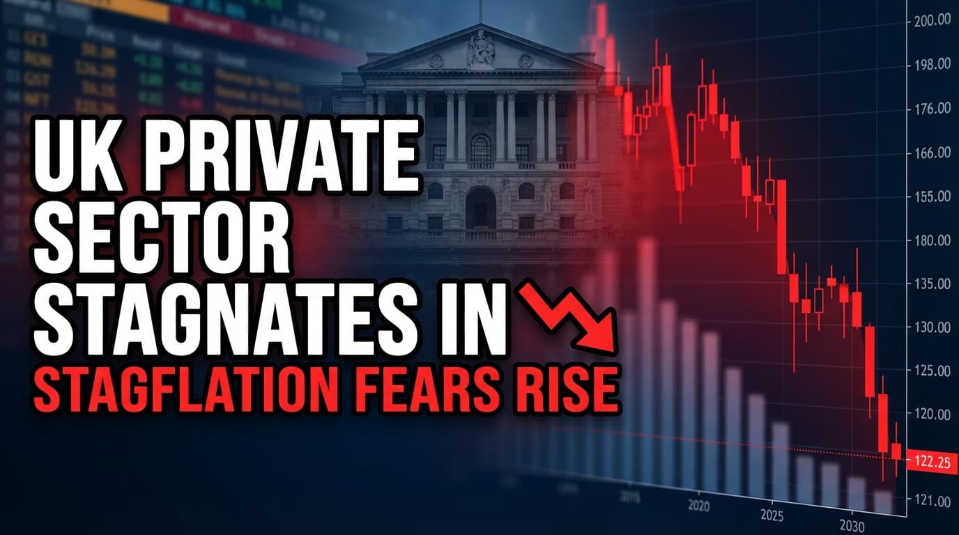 UK Private Sector Stagnates in March Amid Rising Stagflation Concerns