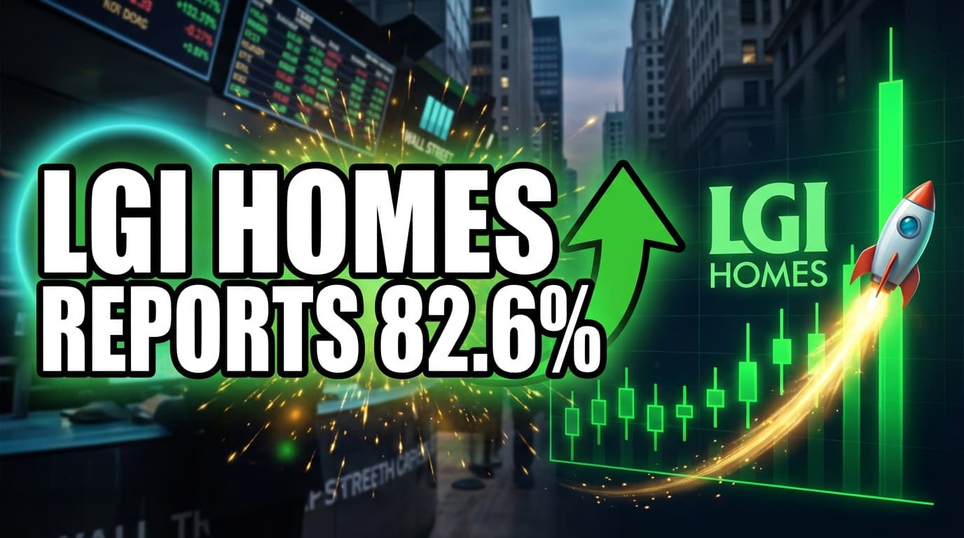 LGI Homes Reports 82.6% Surge in March Closings, Q1 Volume Reaches 916 Units