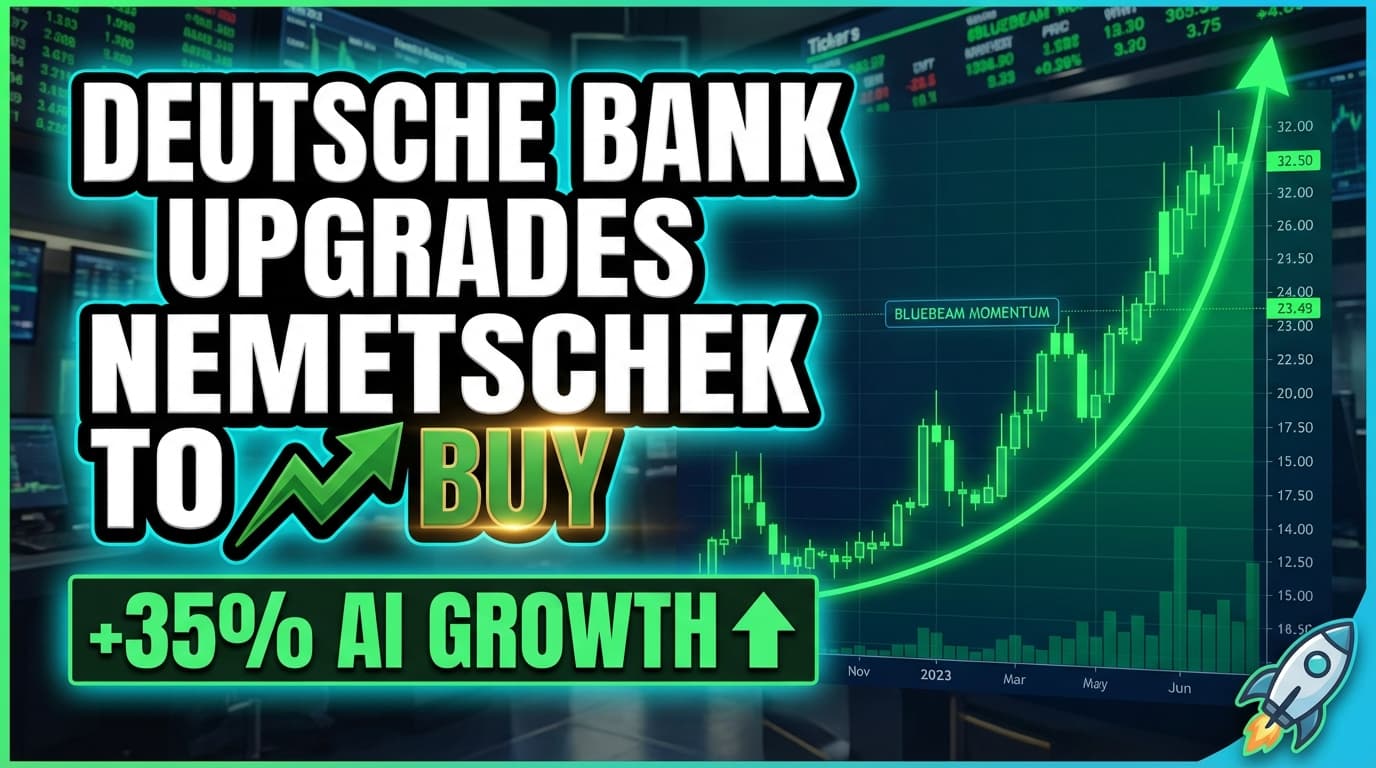 Deutsche Bank Upgrades Nemetschek to Buy on AI Growth, Bluebeam Momentum