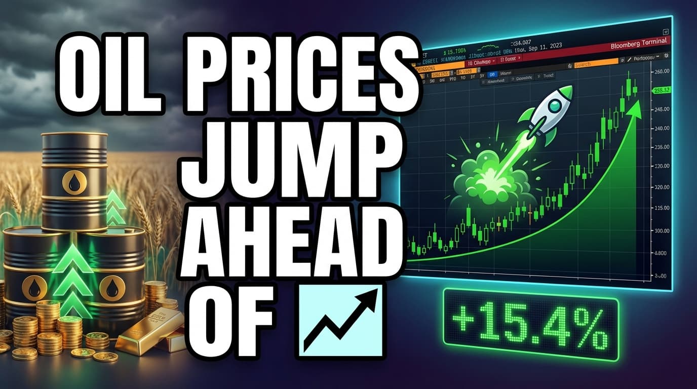 Oil Prices Jump Ahead of Trump's Iran Deadline
