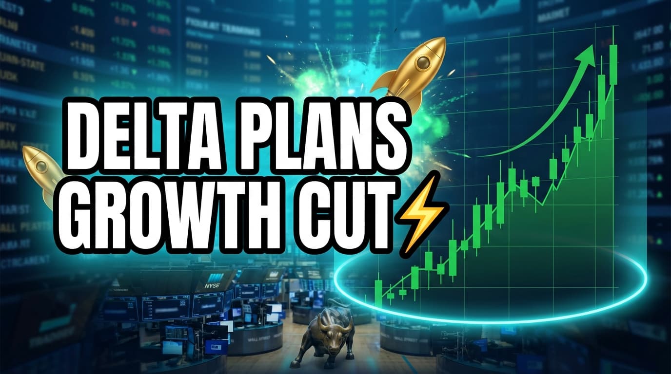 Delta Plans Growth Cut, Sees Refinery Boost Amid Fuel Costs