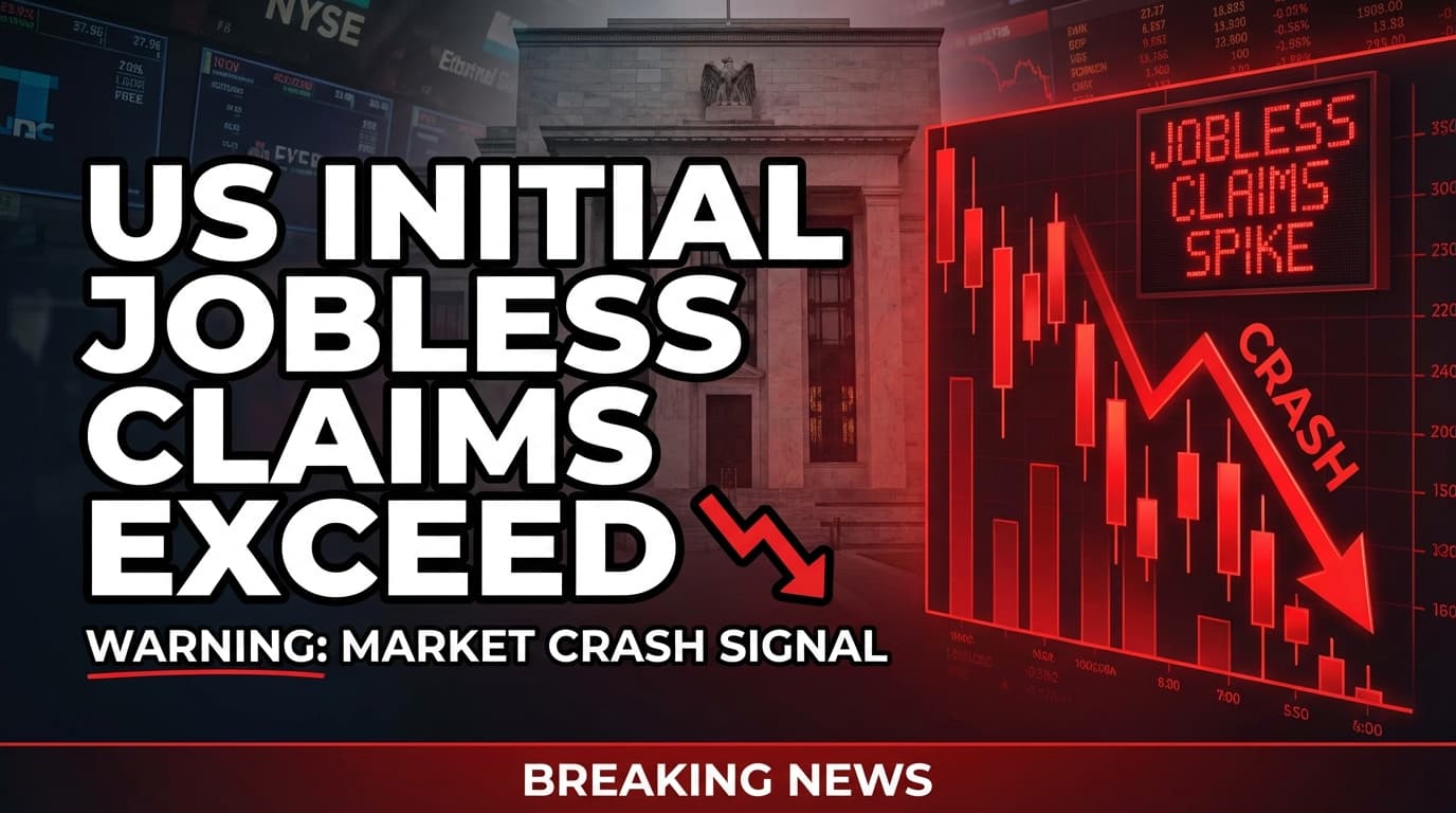 US Initial Jobless Claims Exceed Forecasts Last Week