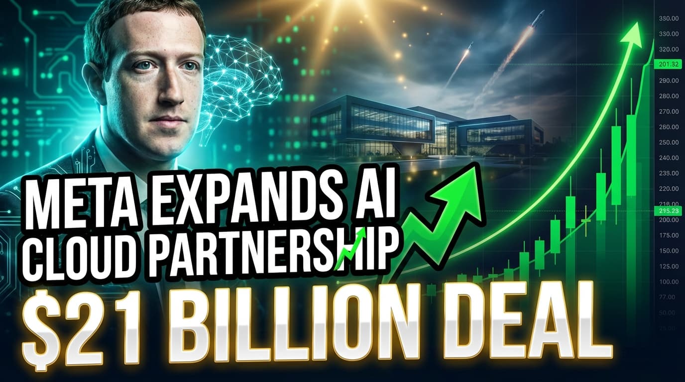 Meta Expands AI Cloud Partnership with CoreWeave in $21 Billion Deal
