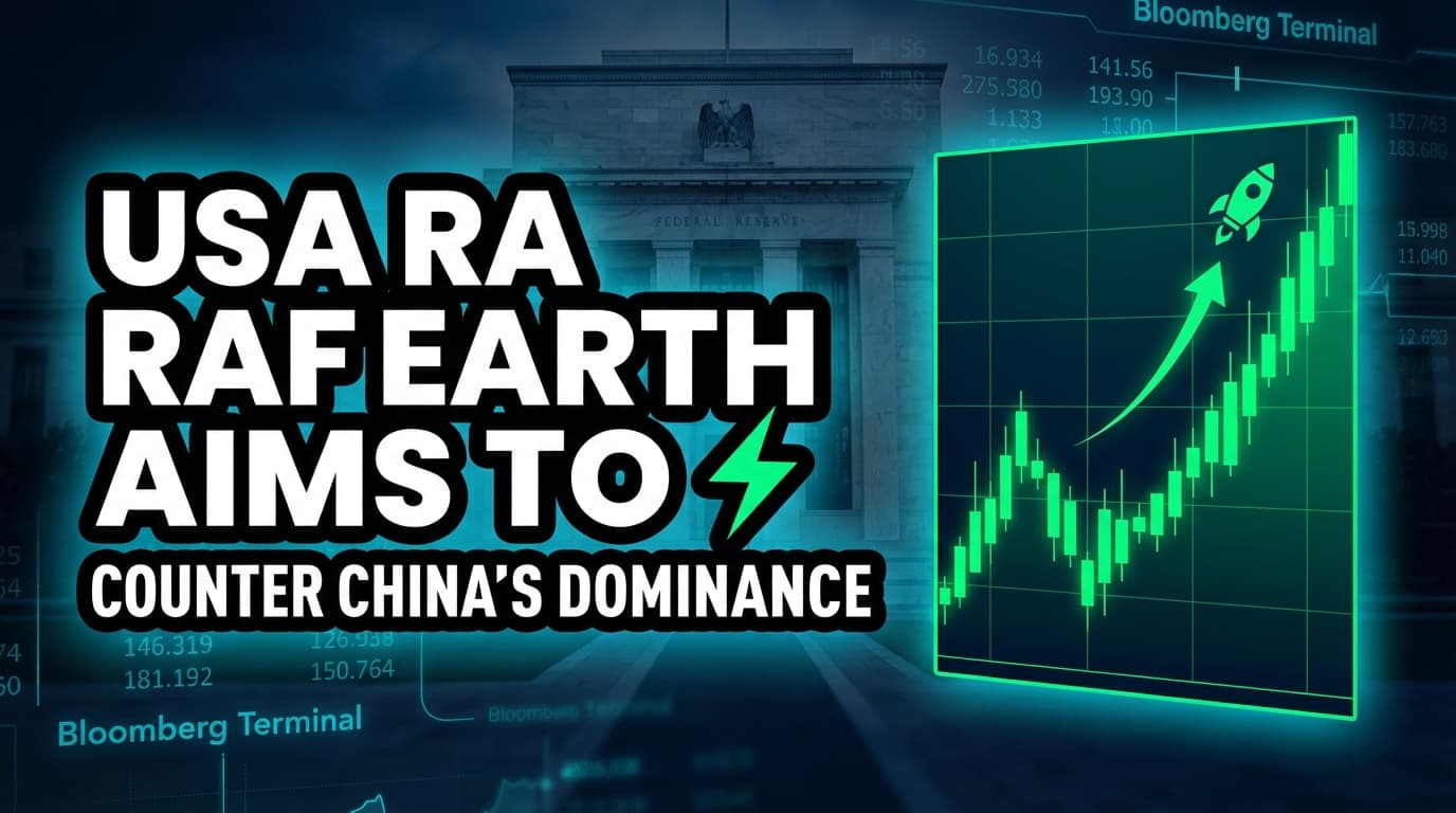 USA Rare Earth Aims to Counter China Dominance in Critical Minerals