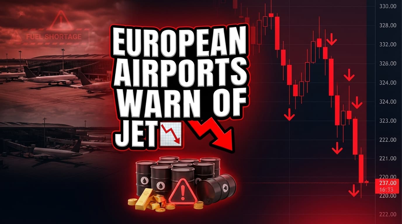 European Airports Warn of Jet Fuel Shortages Amid Prolonged Strait of Hormuz Closure