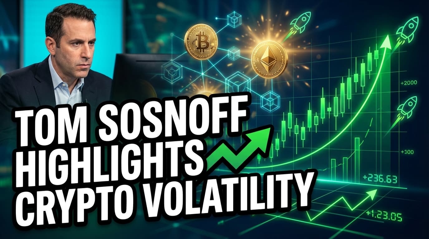 Tom Sosnoff Highlights Crypto Volatility for Traders, AI's Role in Personal Finance