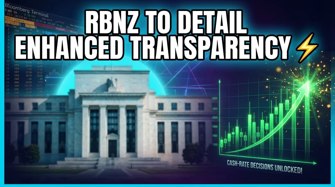 RBNZ to Detail Enhanced Transparency for Cash-Rate Decisions