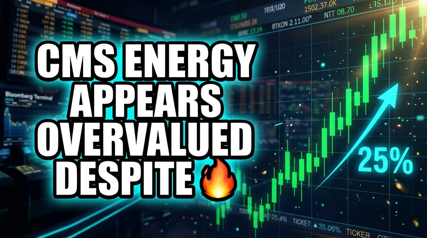 CMS Energy Appears Overvalued Despite Recent Share Price Strength