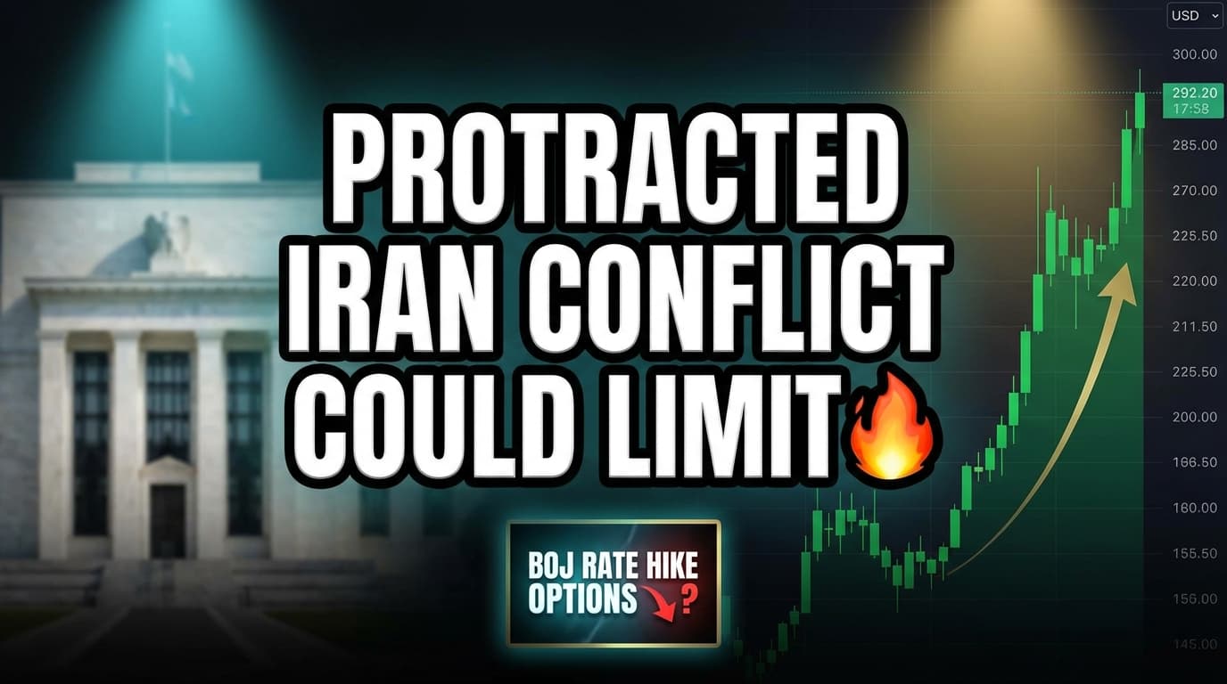 Protracted Iran Conflict Could Limit BOJ Rate Hike Options
