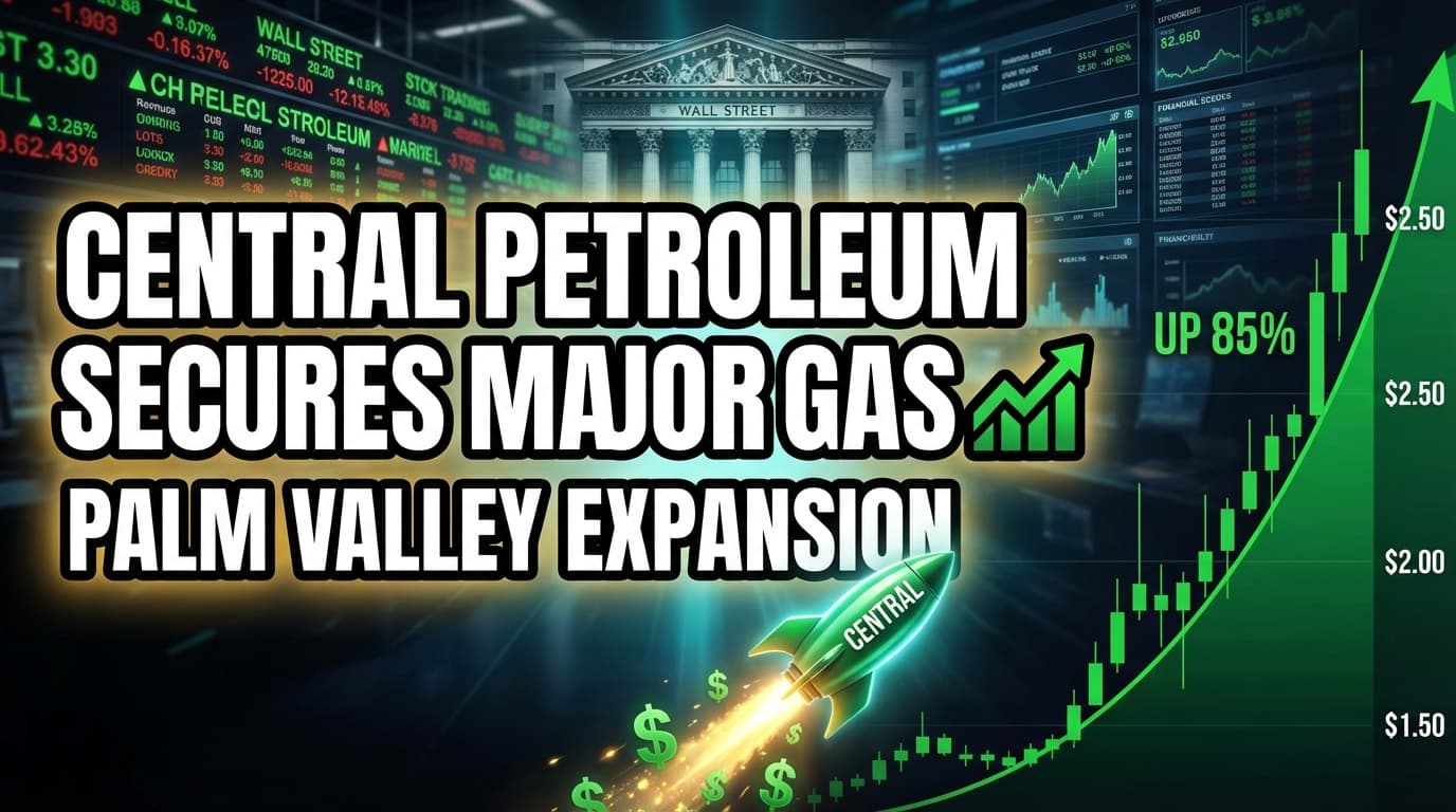 Central Petroleum Secures Major Gas Deal for Palm Valley Expansion