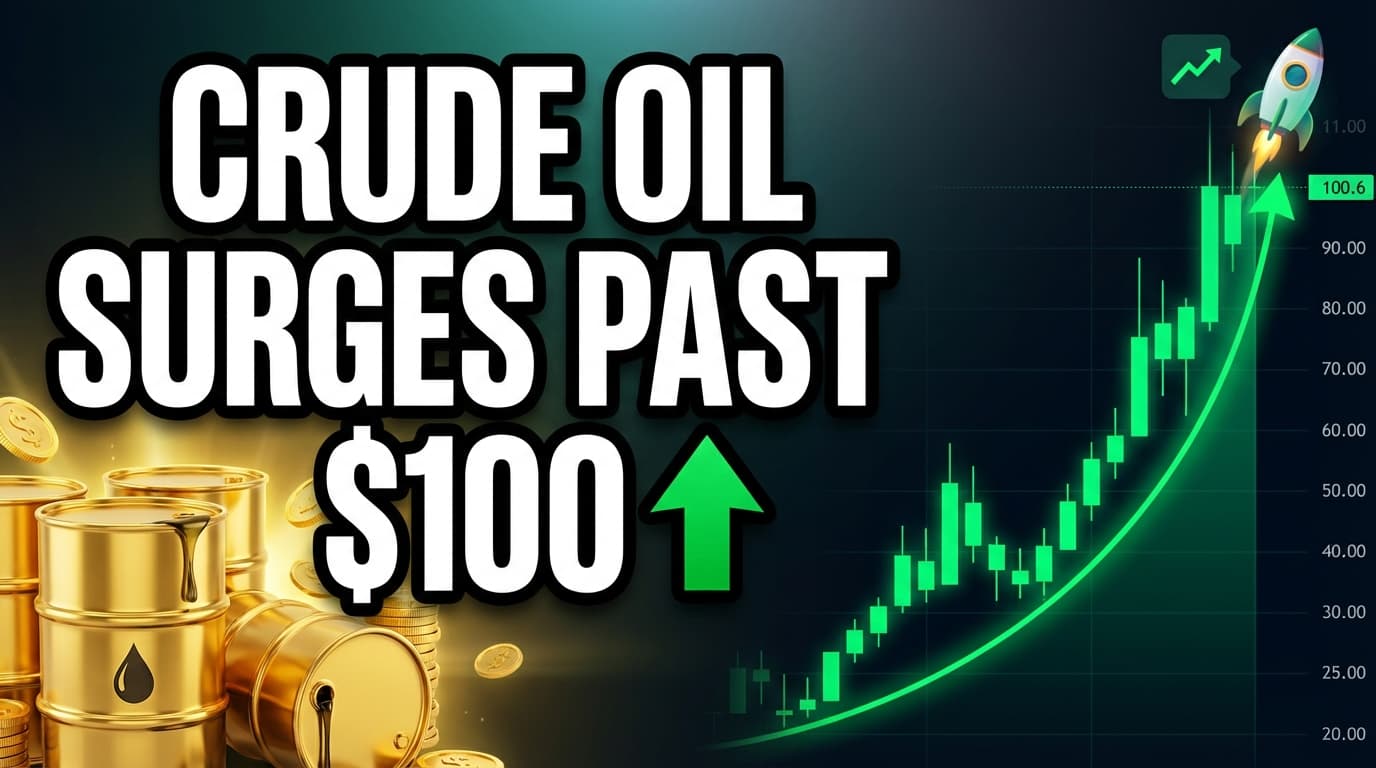 Crude Oil Surges Past $100 as US Moves to Block Hormuz Flows Amid Failed Peace Talks