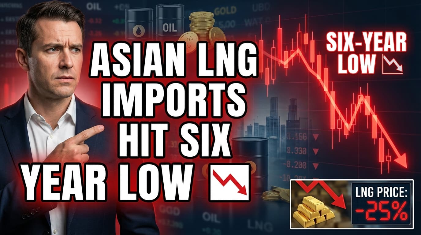Asian LNG Imports Hit Six-Year Low Amid Middle East Crisis
