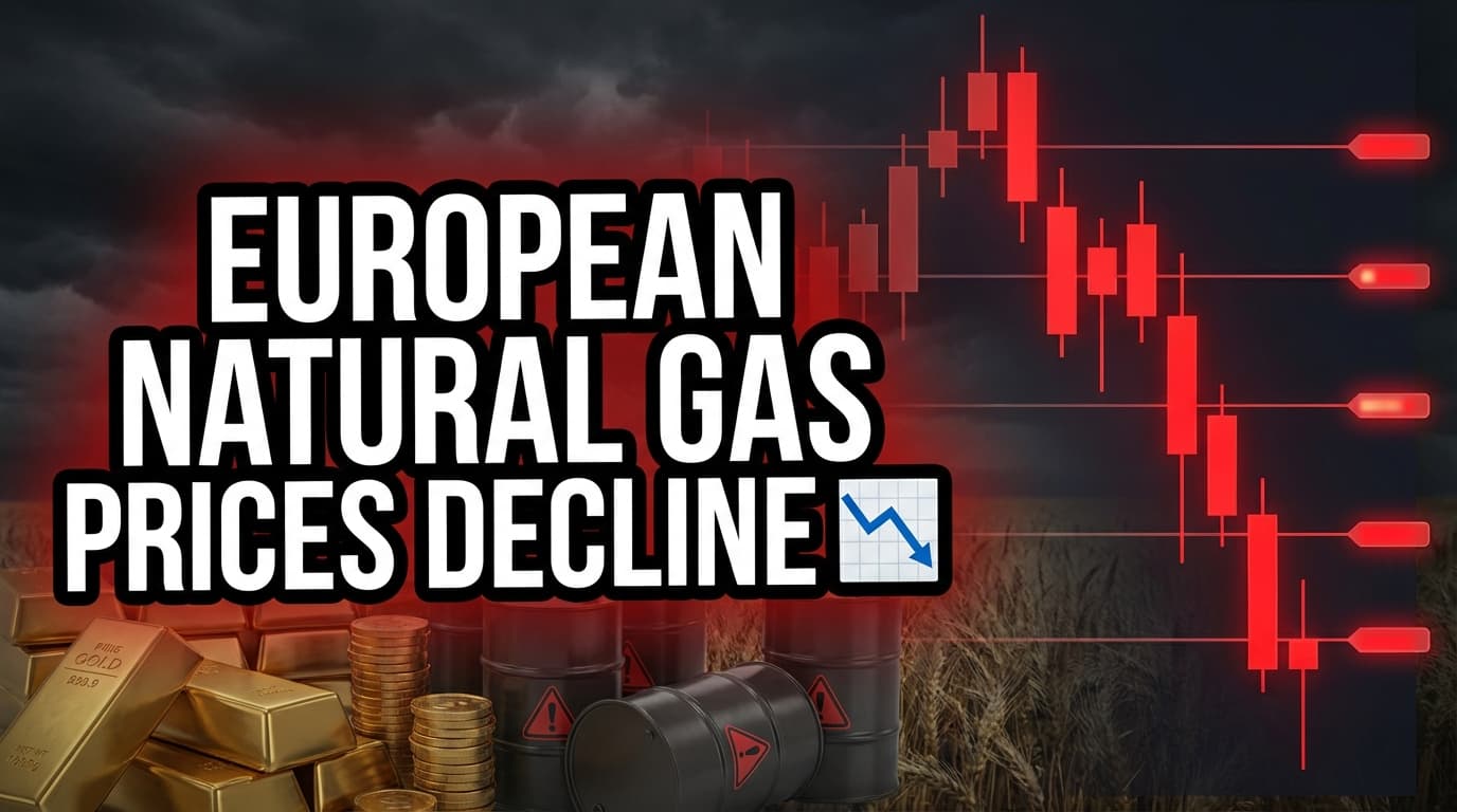 European Natural Gas Prices Decline in Asian Trading