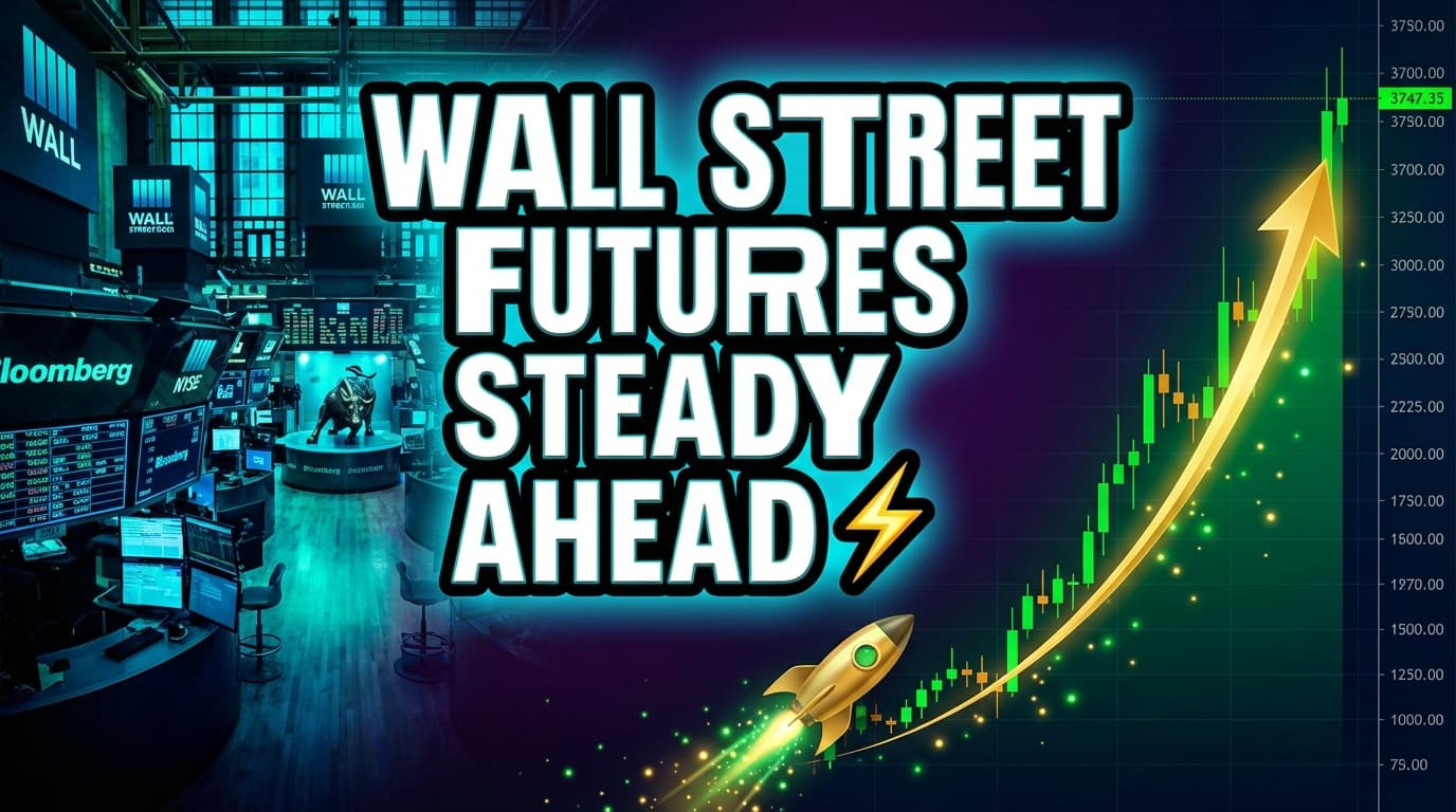 Wall Street Futures Steady Ahead of Bank Earnings Reports