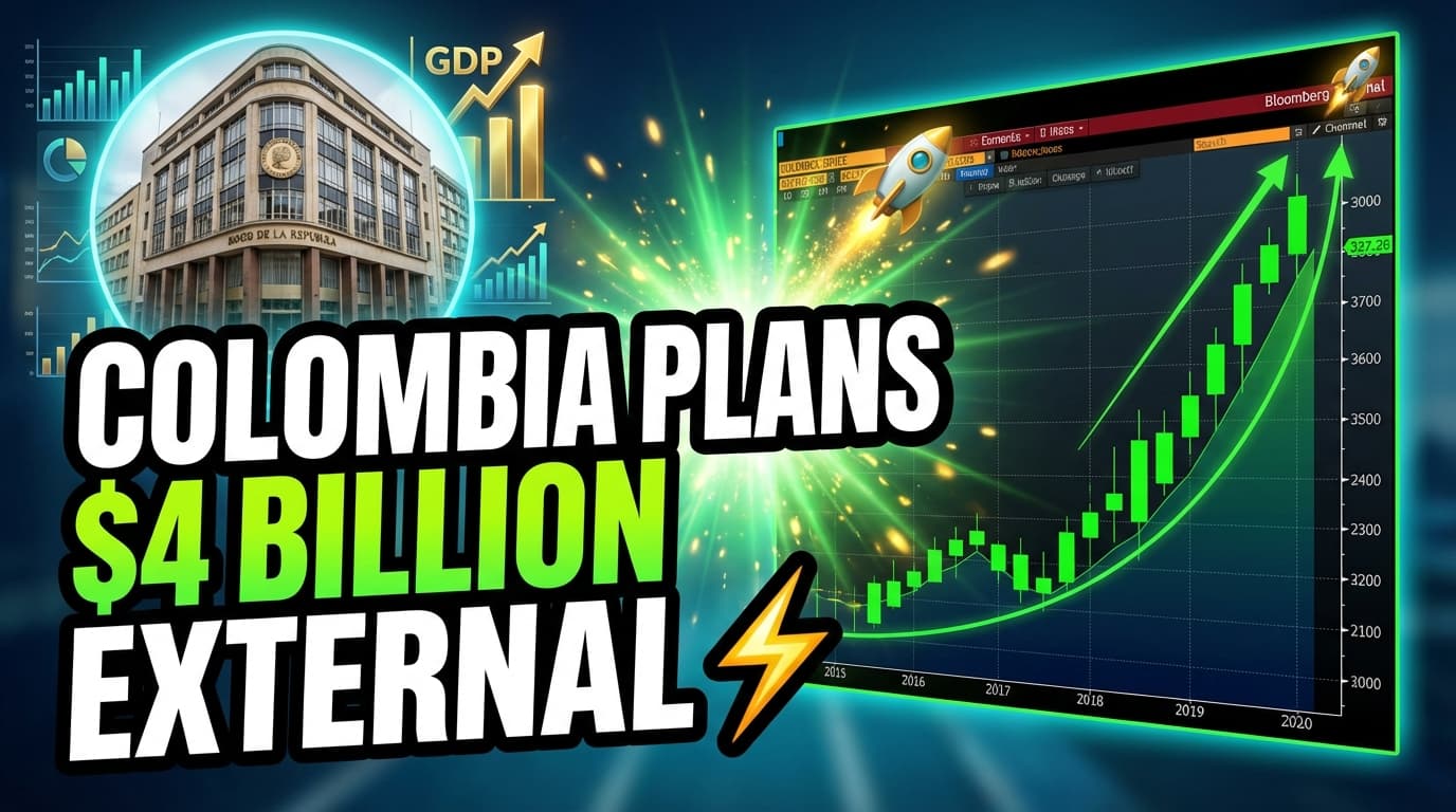 Colombia Plans $4 Billion External Bond Buyback