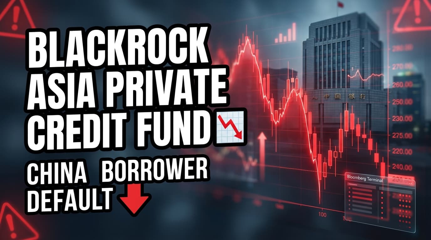 BlackRock Asia Private Credit Fund Records First China Borrower Default