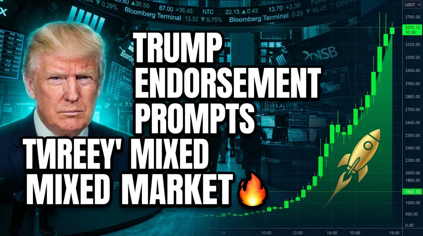 Trump Endorsement Prompts Mixed Market Reaction for Palantir Stock
