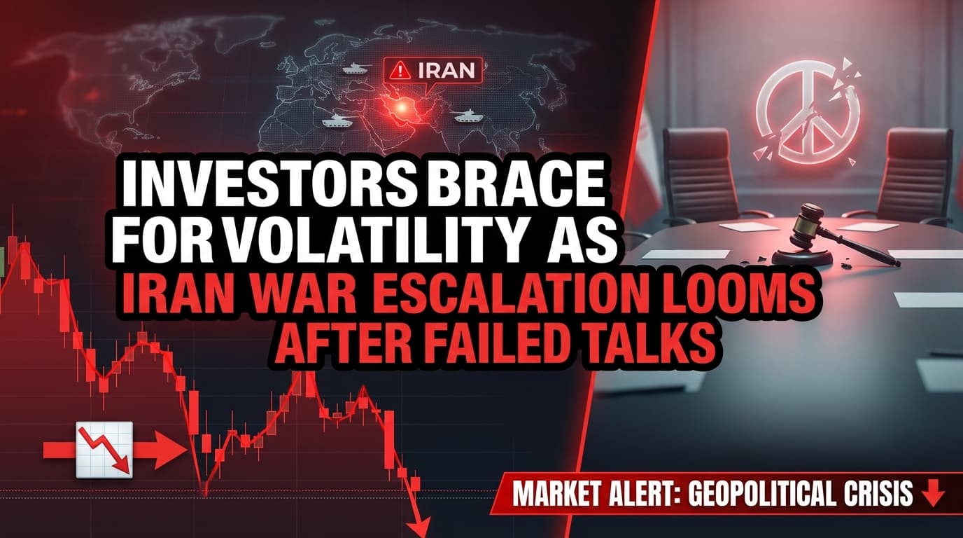 Investors Brace for Volatility as Iran War Escalation Looms After Failed Talks