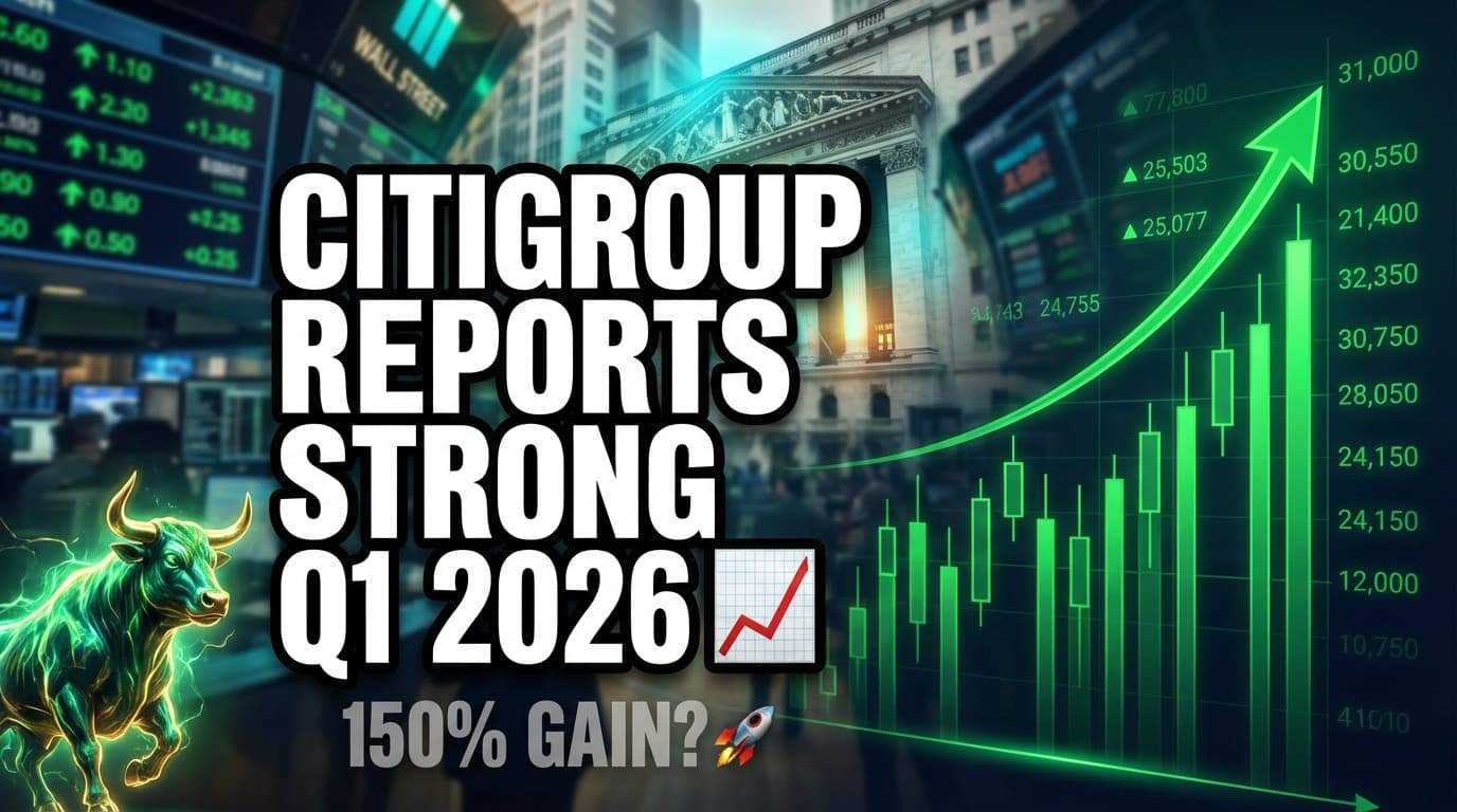 Citigroup Reports Strong Q1 2026 Earnings, Citing Broad-Based Momentum