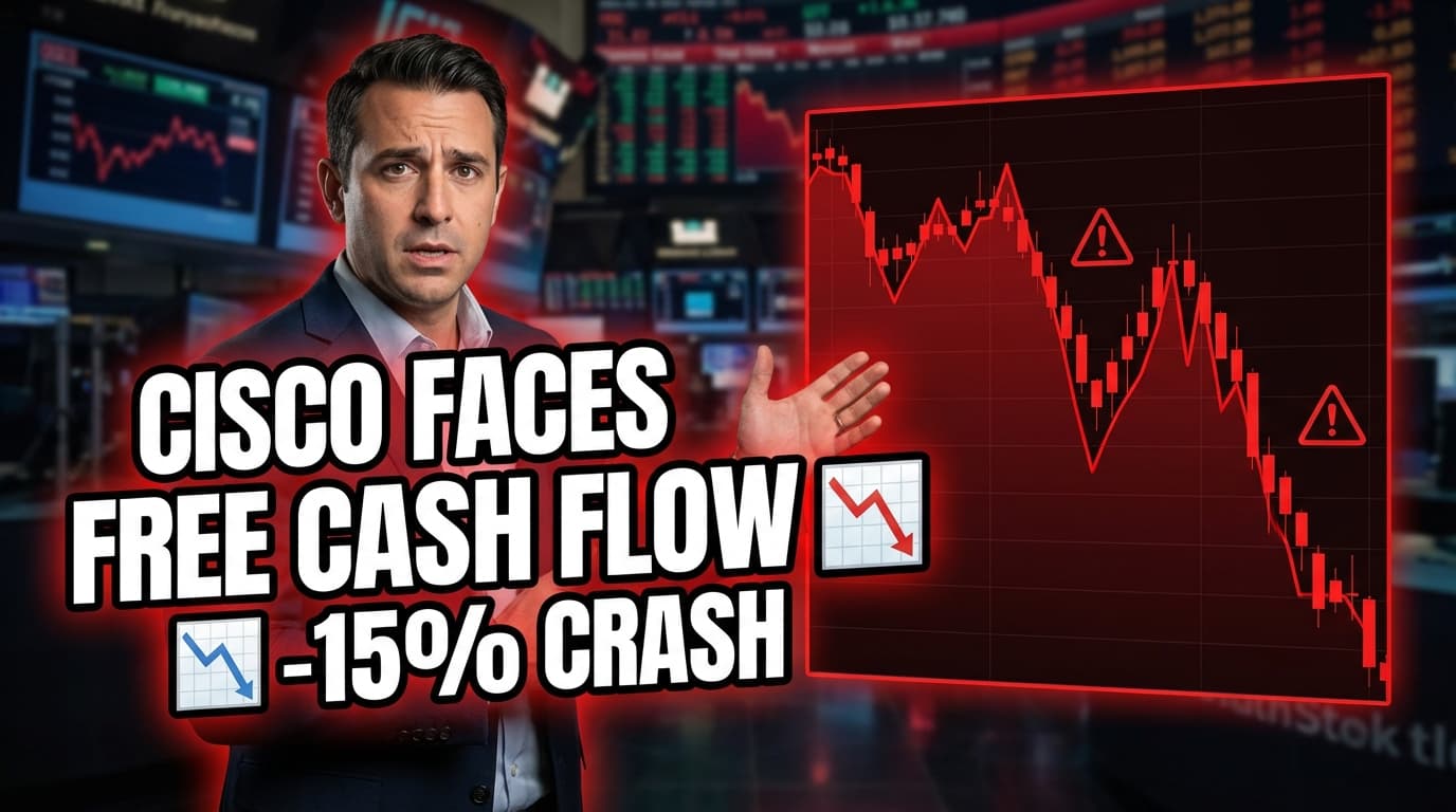 Cisco Faces Free Cash Flow Concerns Despite AI Growth, Analyst Rates Sell
