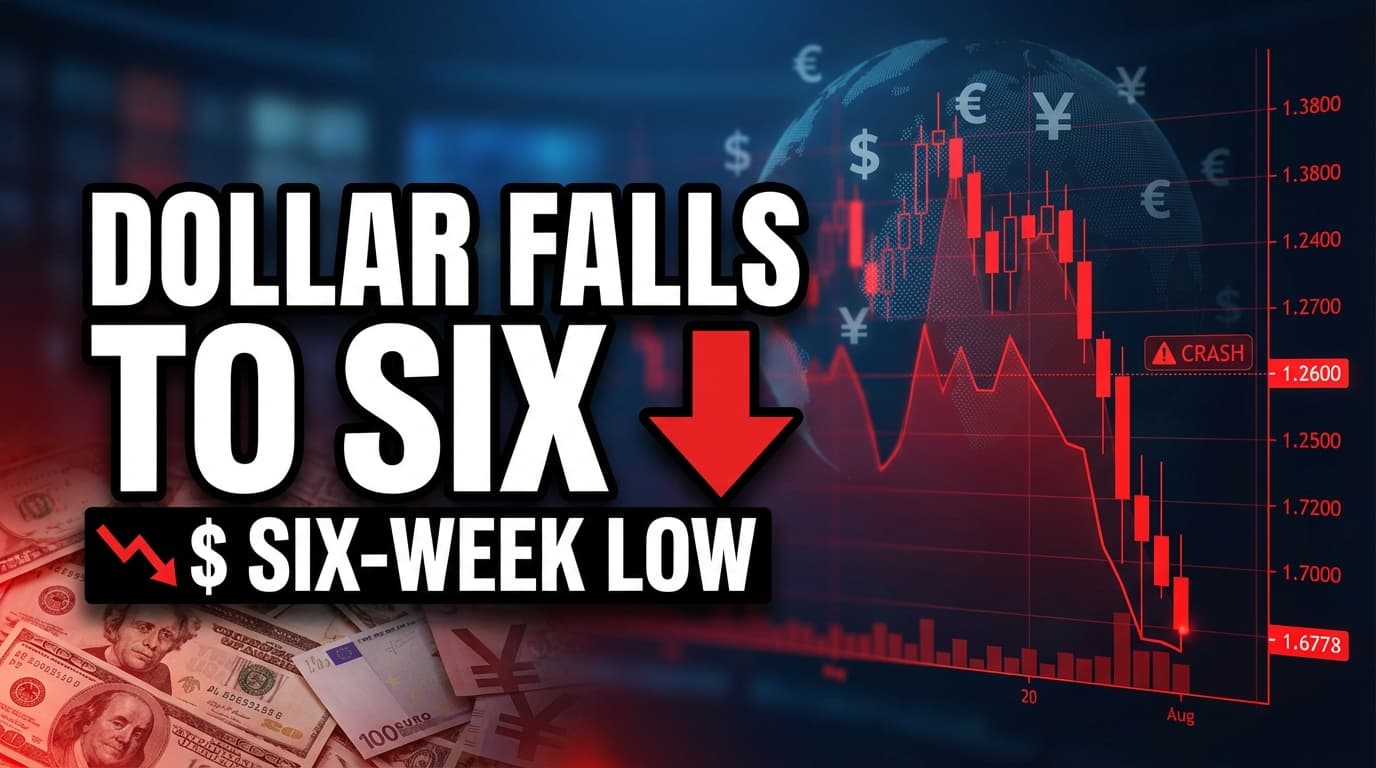 Dollar Falls to Six-Week Lows Amid Hopes for New Iran Negotiations
