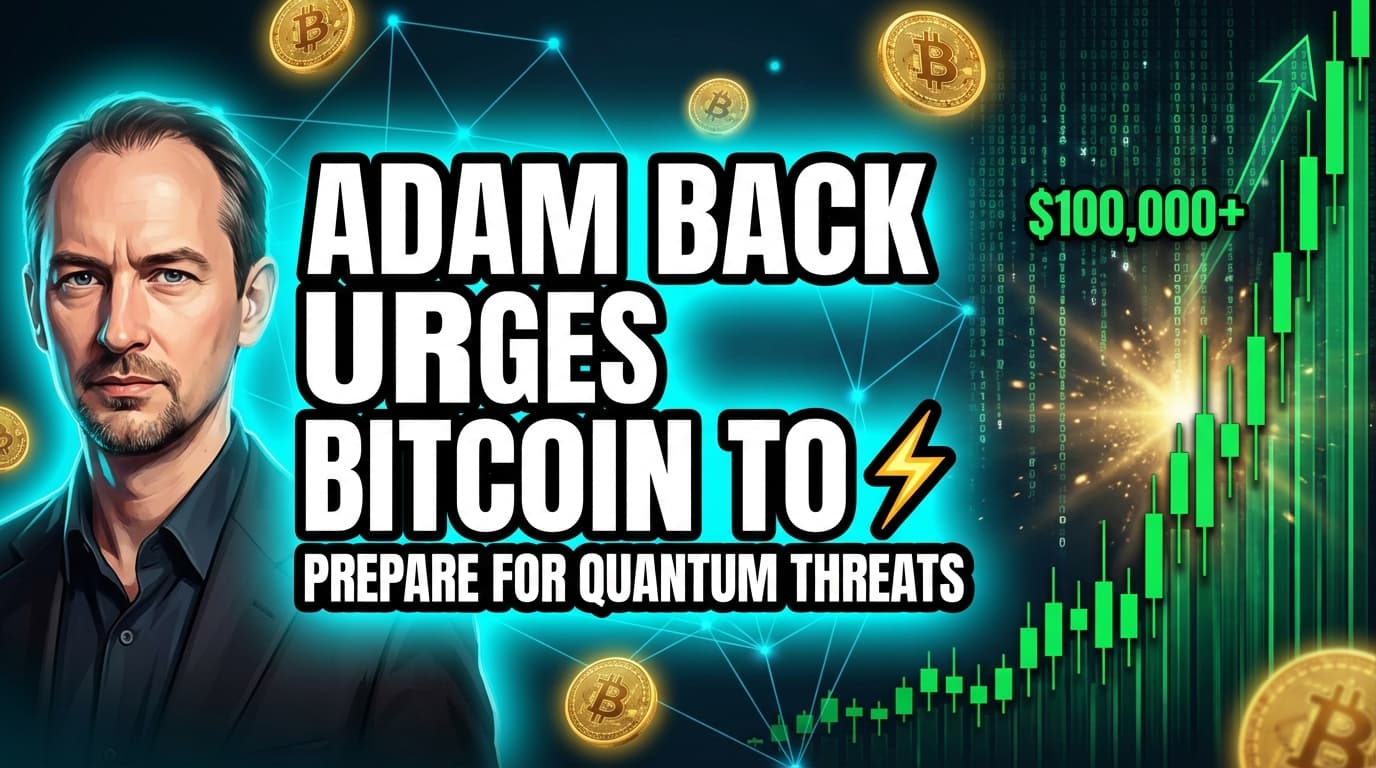 Adam Back Urges Bitcoin to Prepare for Quantum Computing Threats