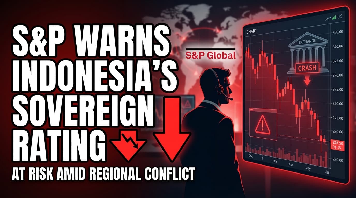 S&P Warns Indonesia's Sovereign Rating at Risk Amid Regional Conflict