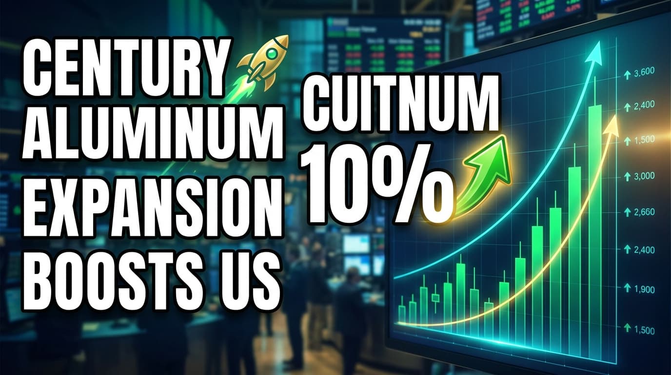 Century Aluminum Expansion Boosts US Output by 10%